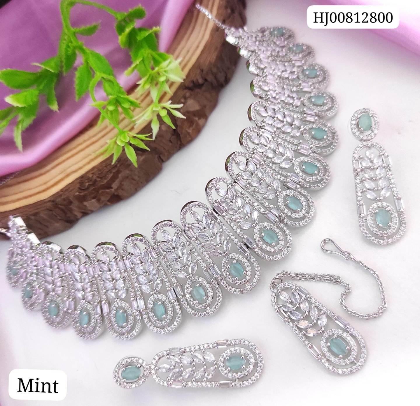 CZ Choker Set