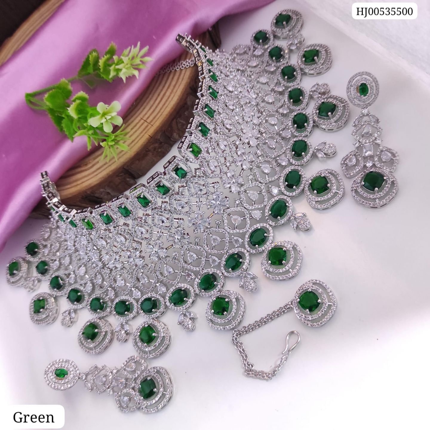 CZ Choker Set