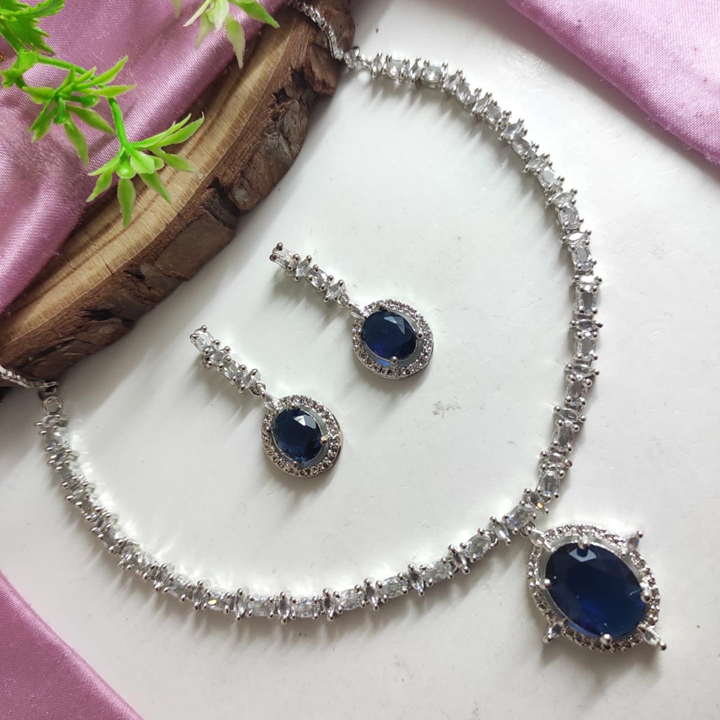 CZ Necklace Set