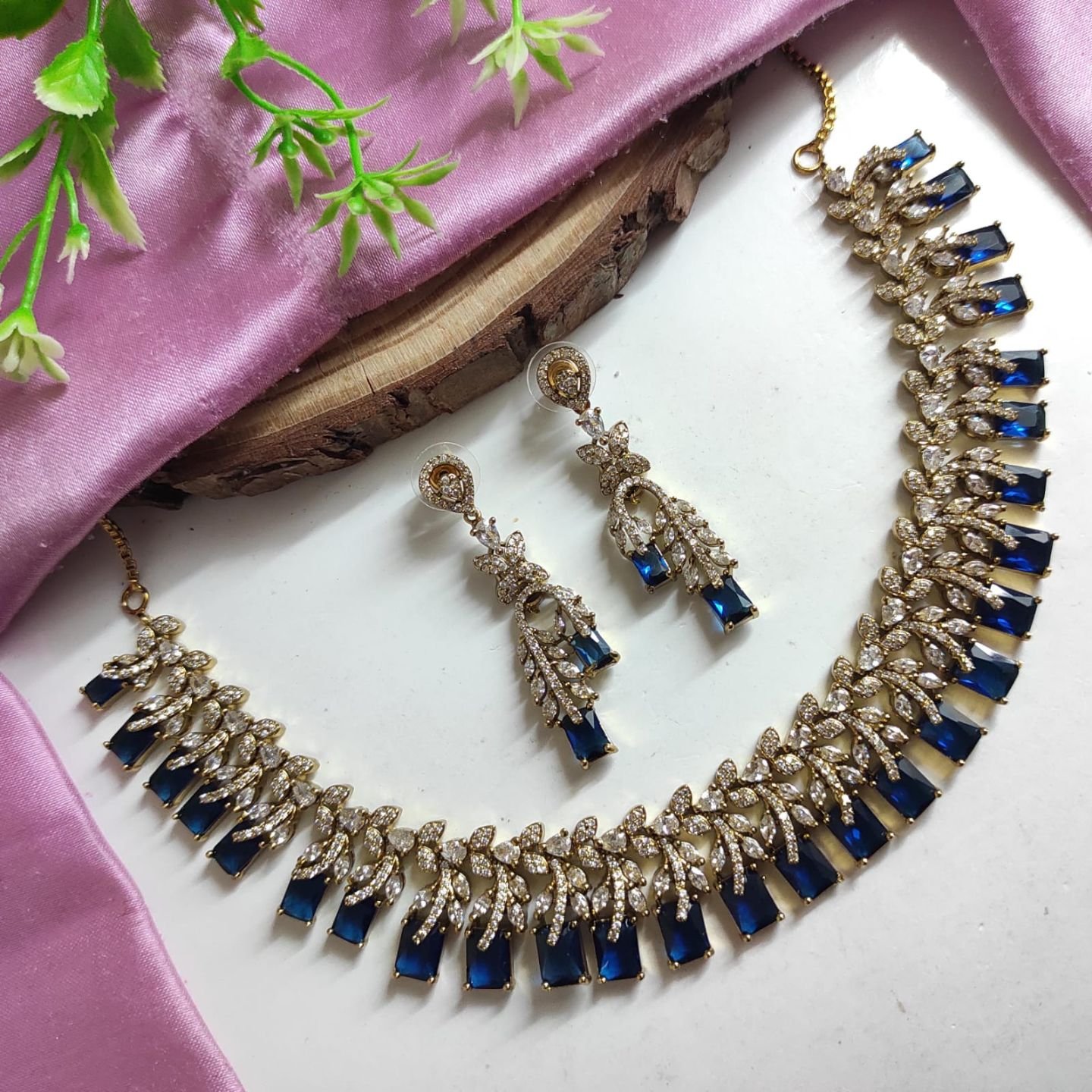 CZ Necklace Set