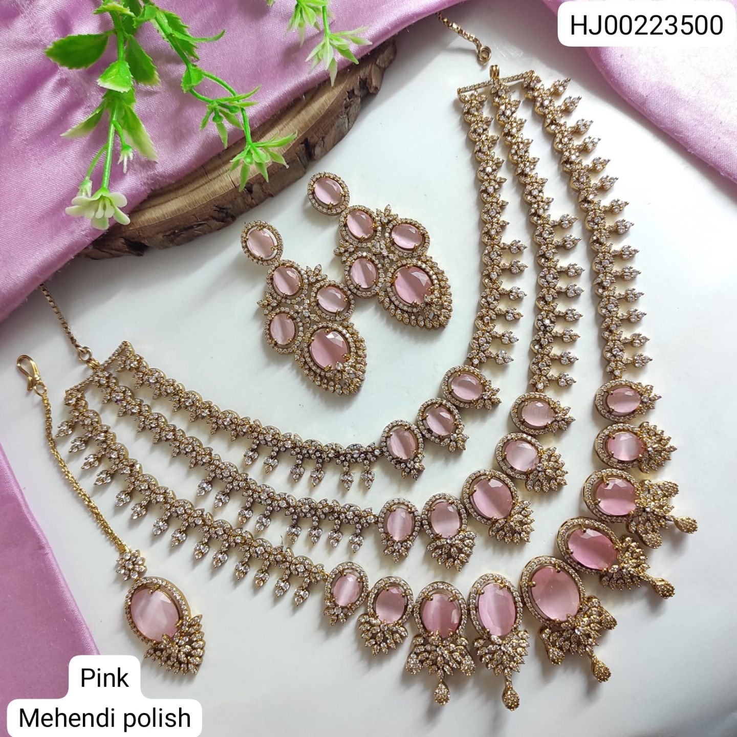 CZ Necklace Set