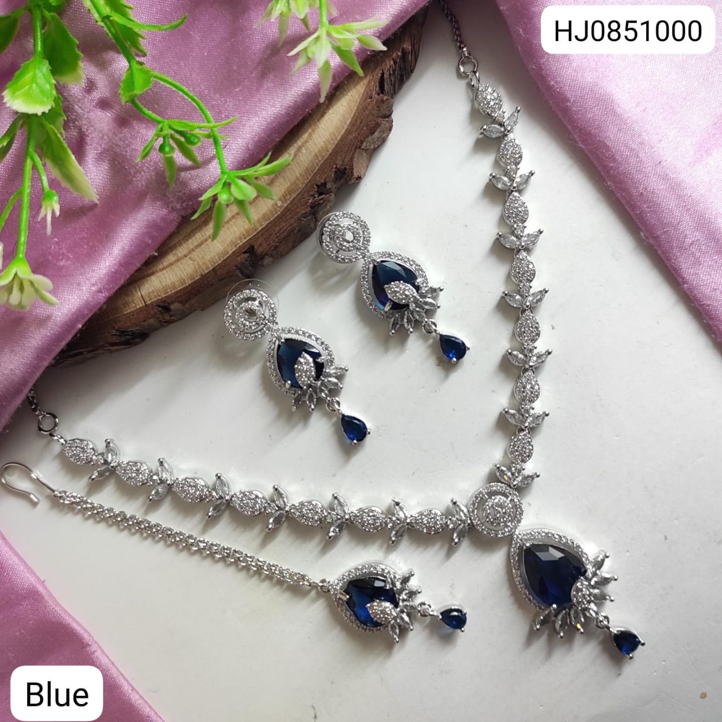 CZ Necklace Set