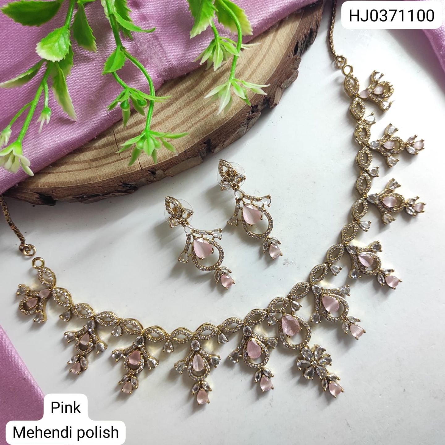 CZ Necklace Set