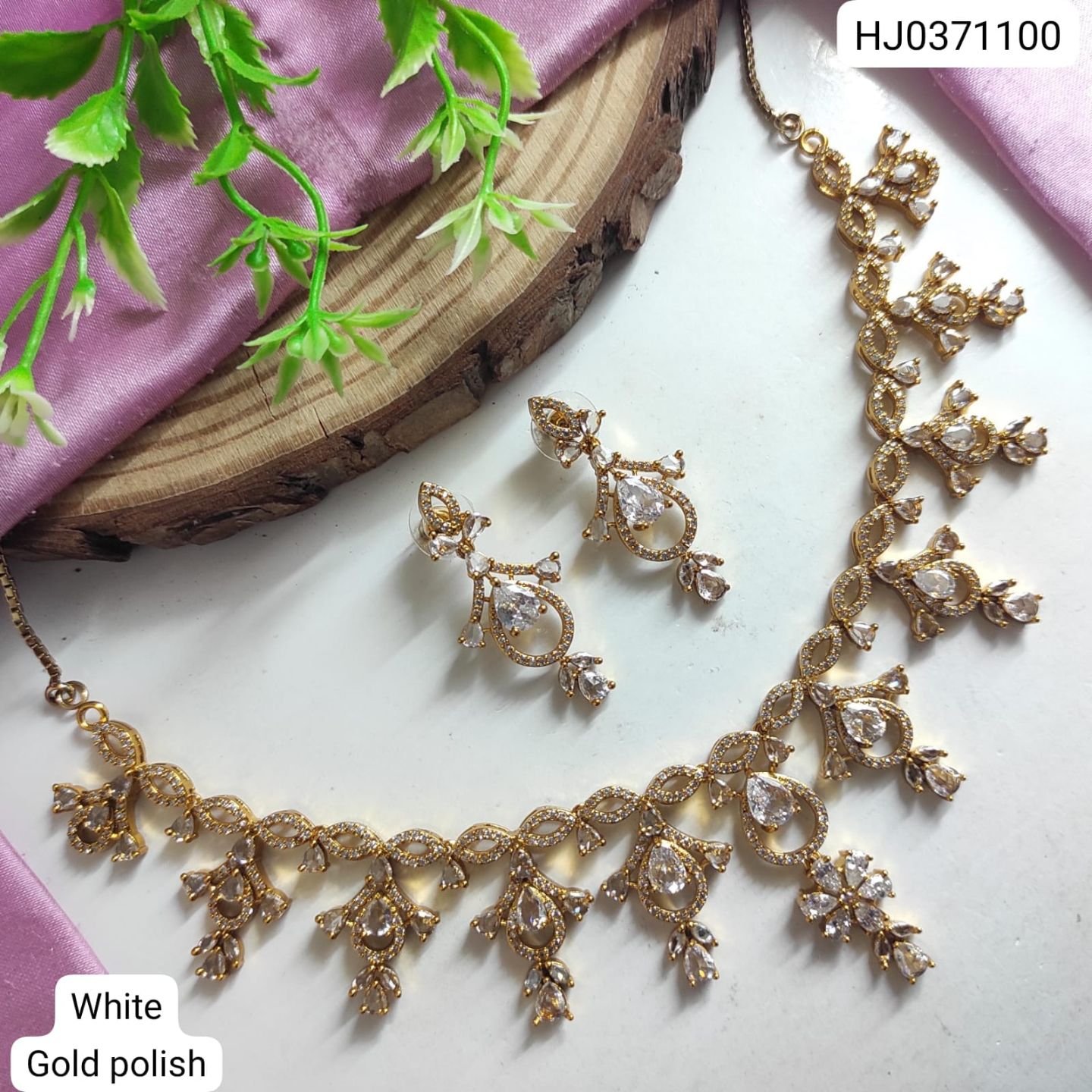 CZ Necklace Set