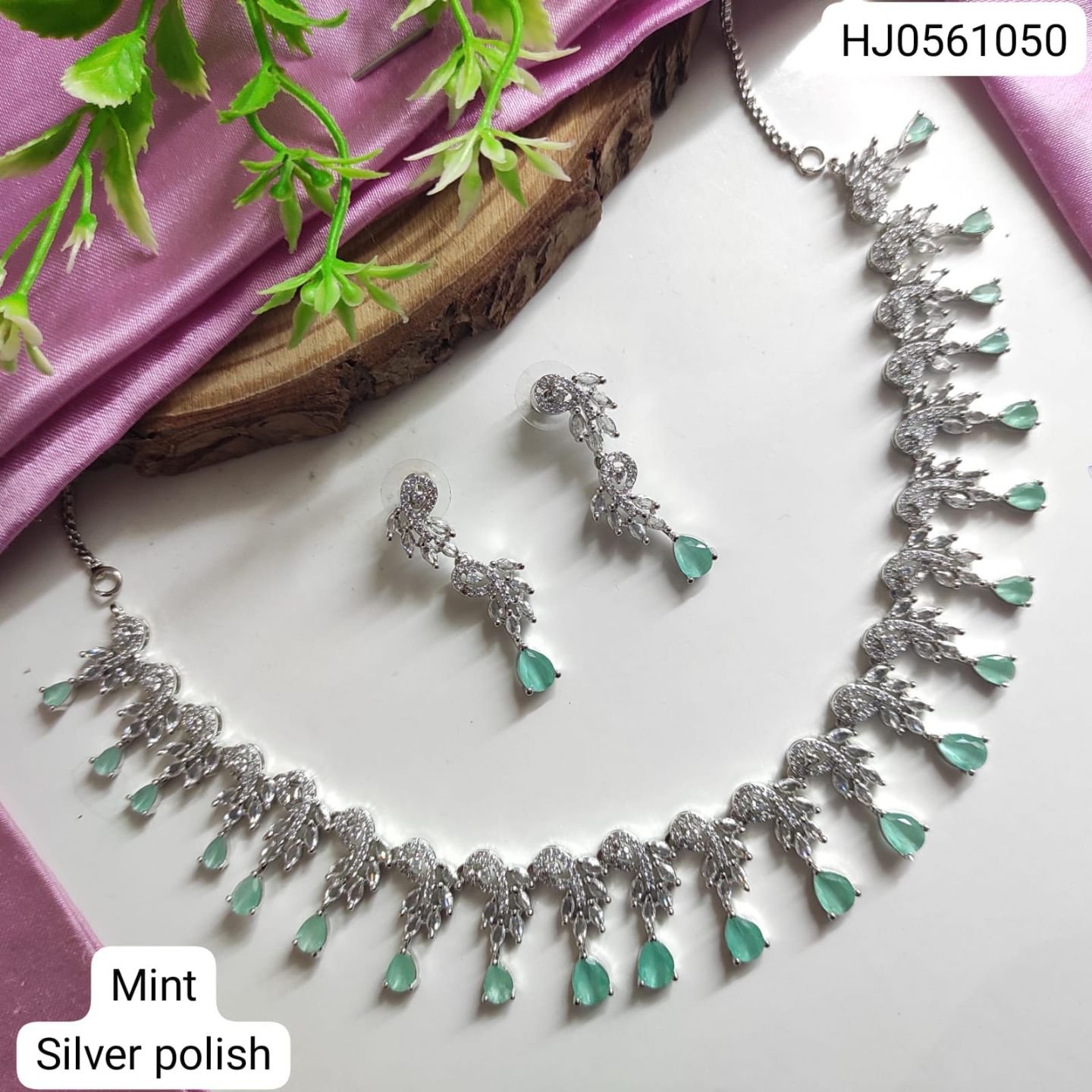 CZ Necklace Set