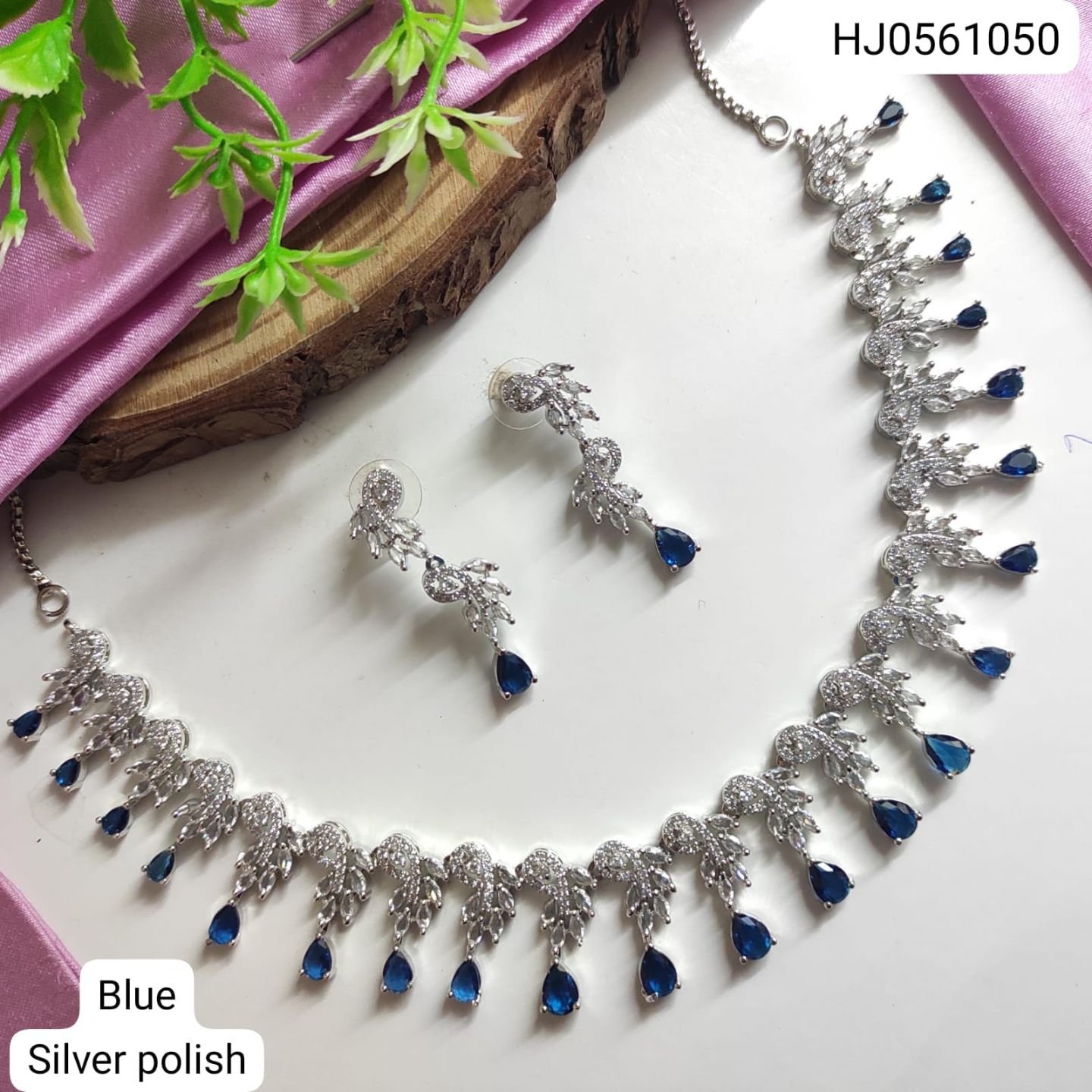 CZ Necklace Set