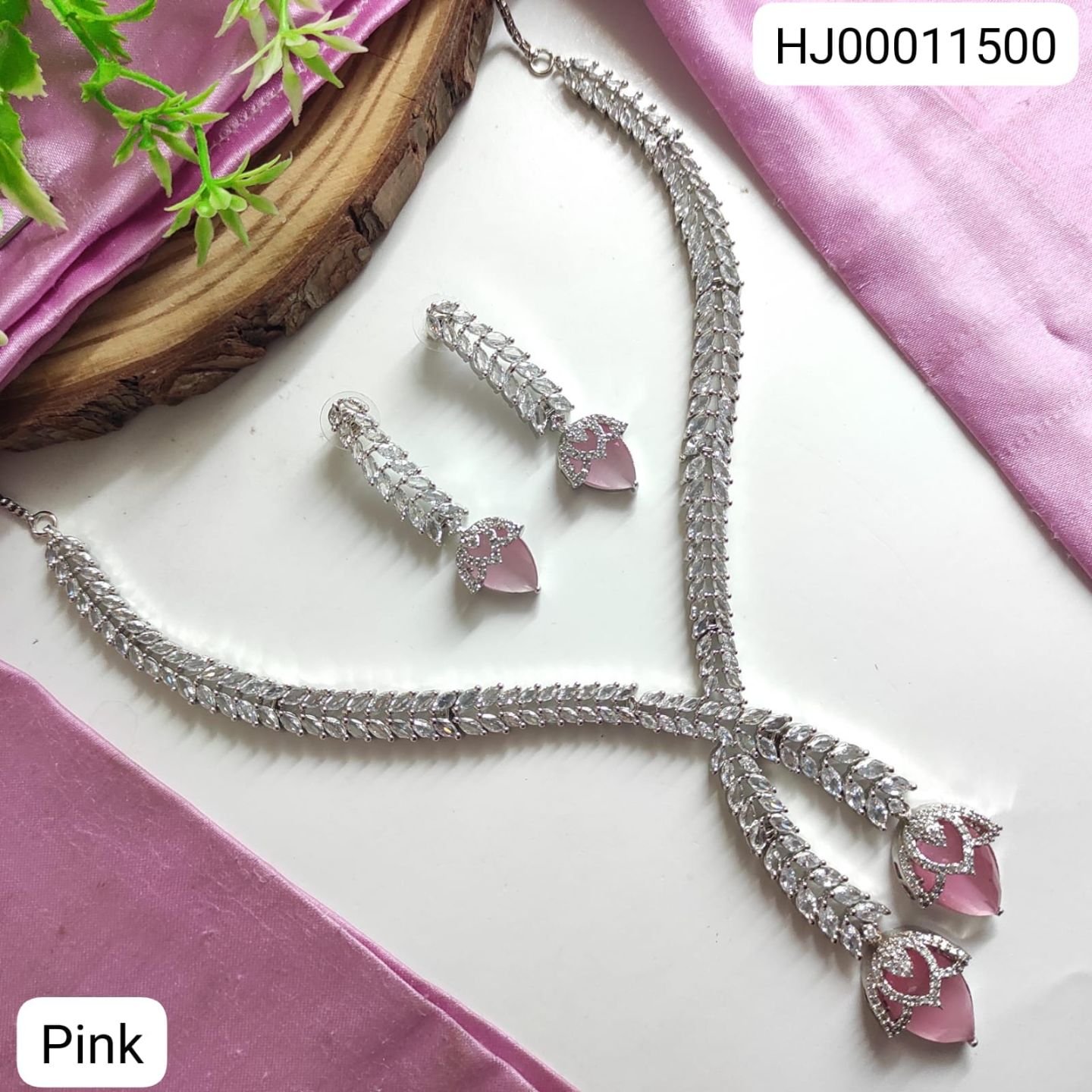 CZ Necklace Set