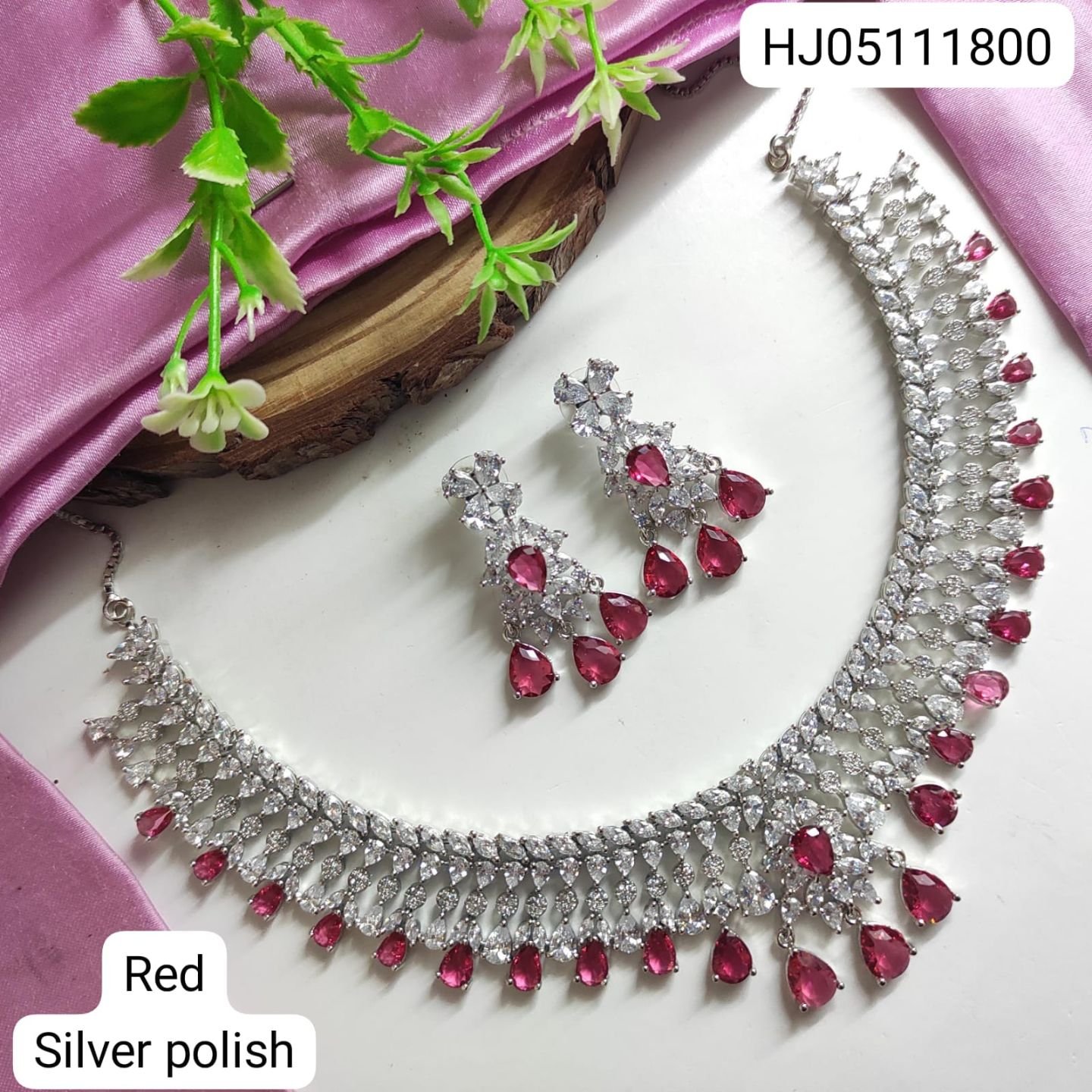 CZ Necklace Set
