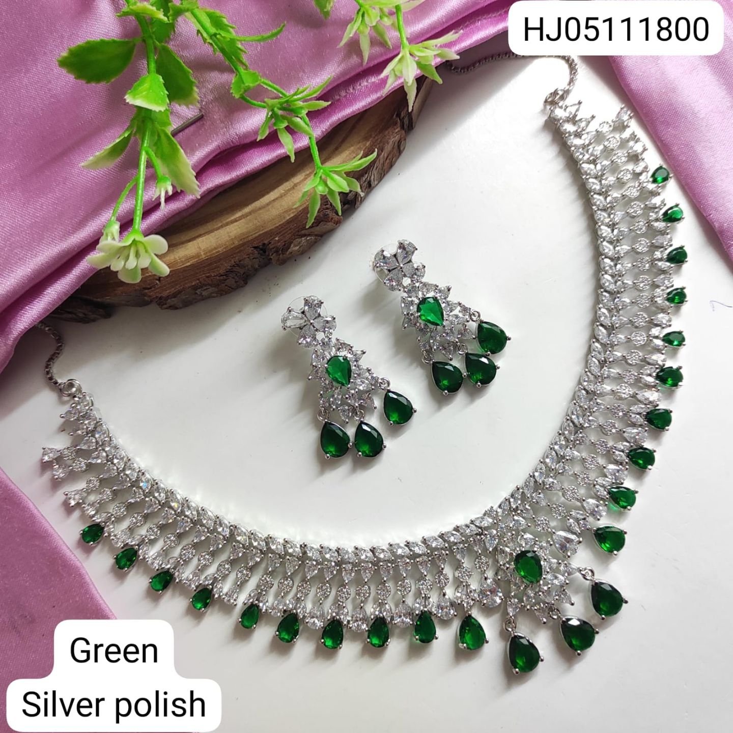 CZ Necklace Set