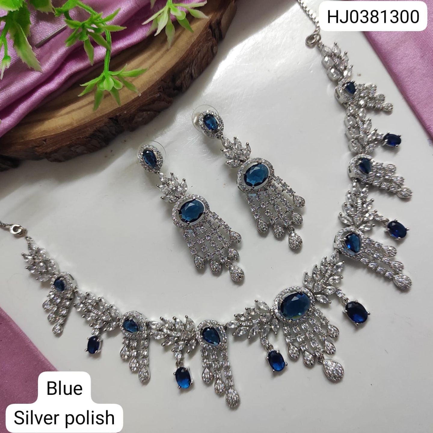 CZ Necklace Set