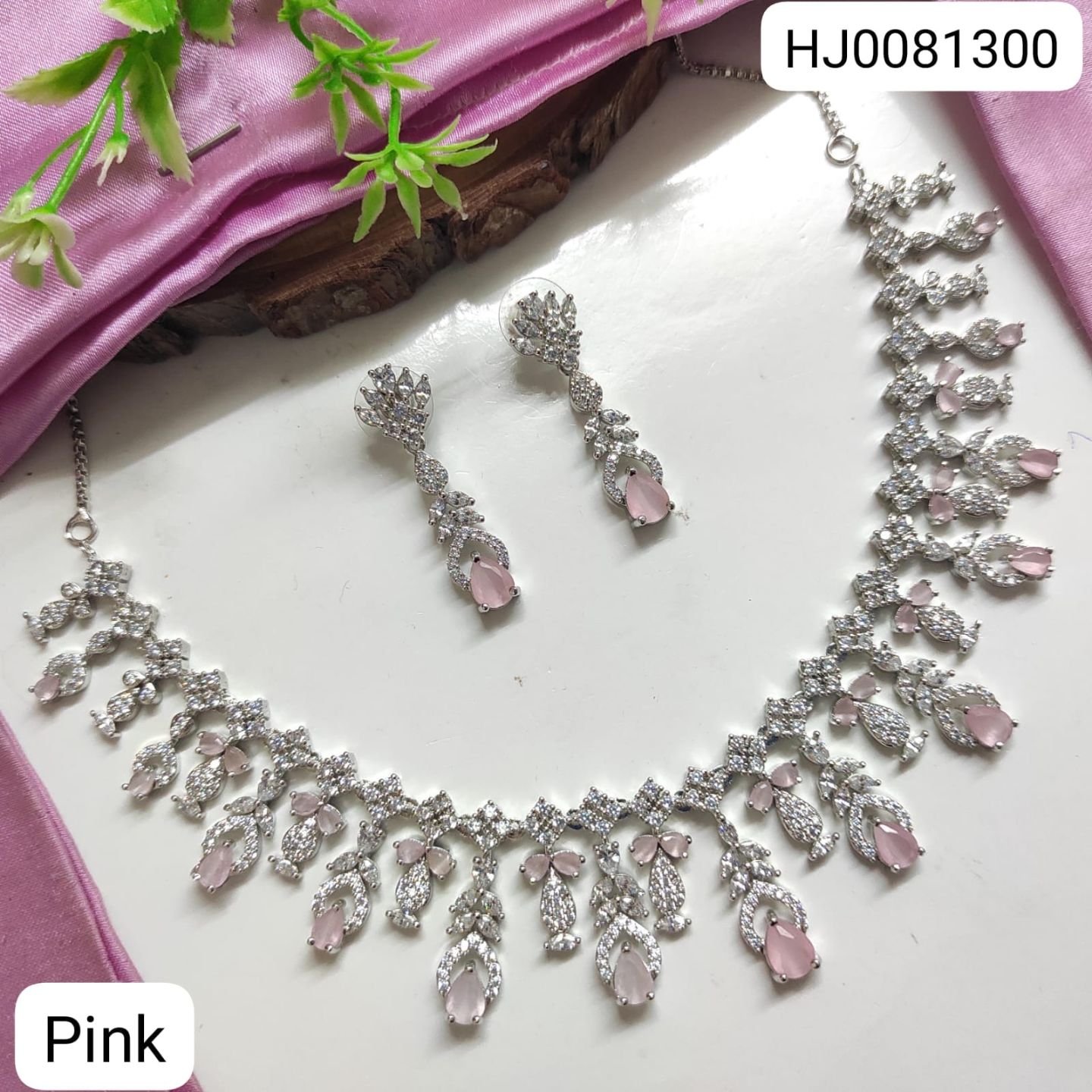 CZ Necklace Set
