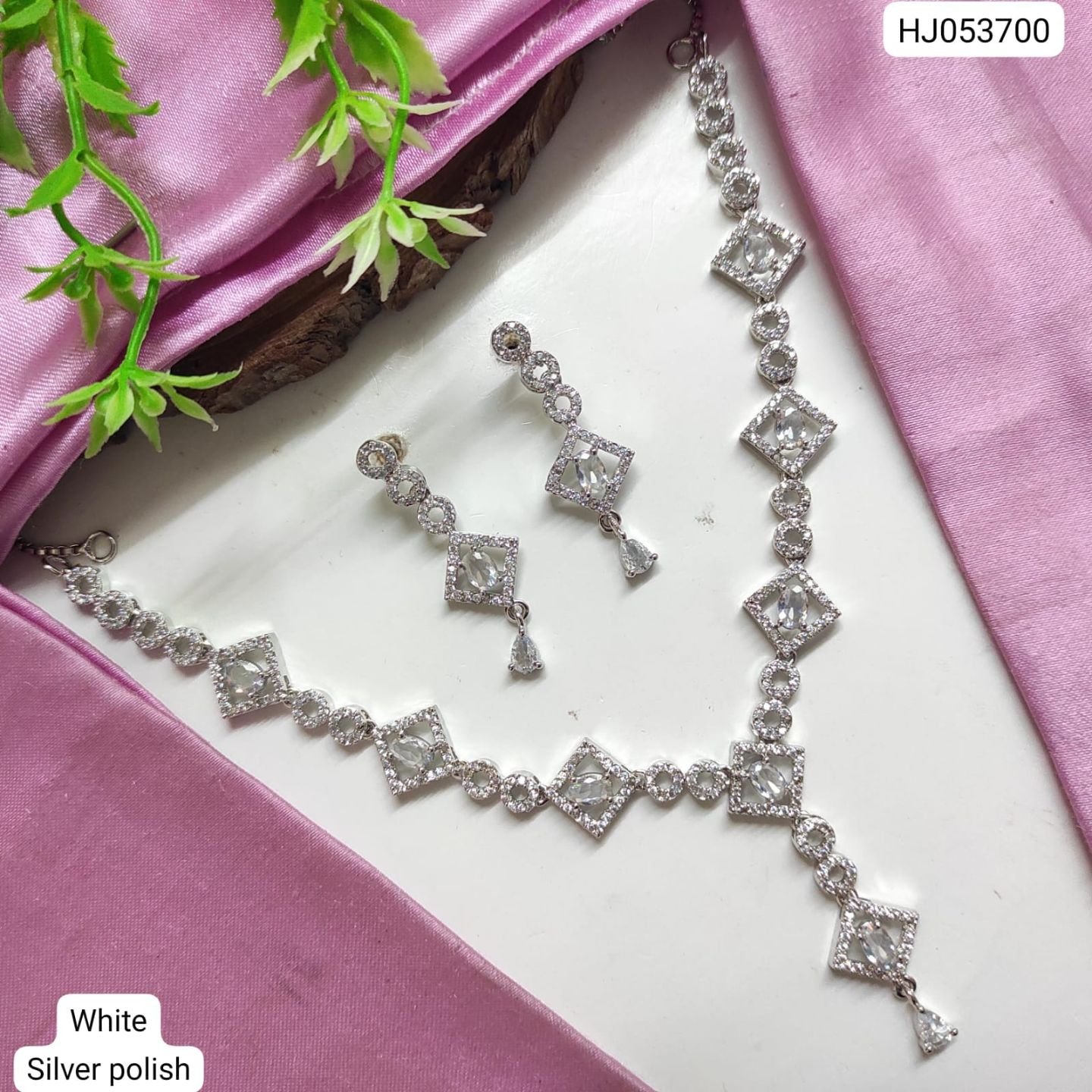 CZ Necklace Set