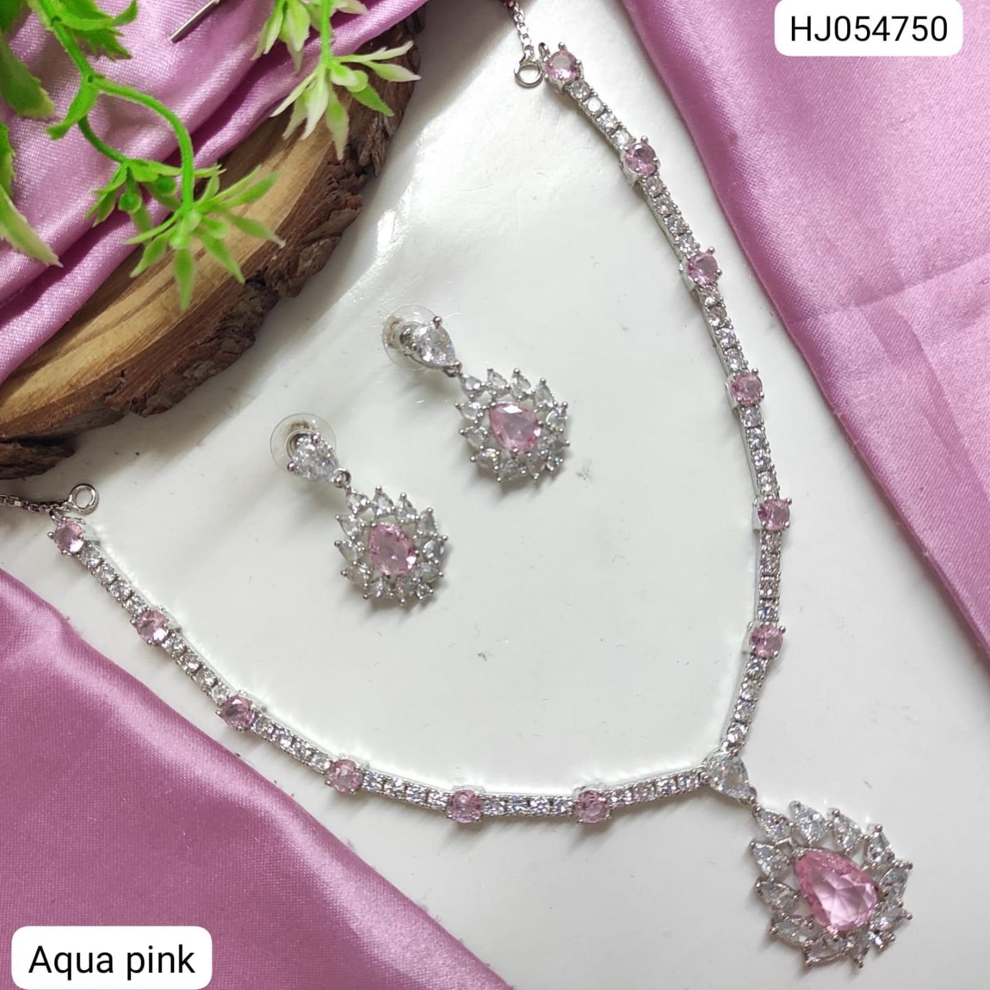 CZ Necklace Set