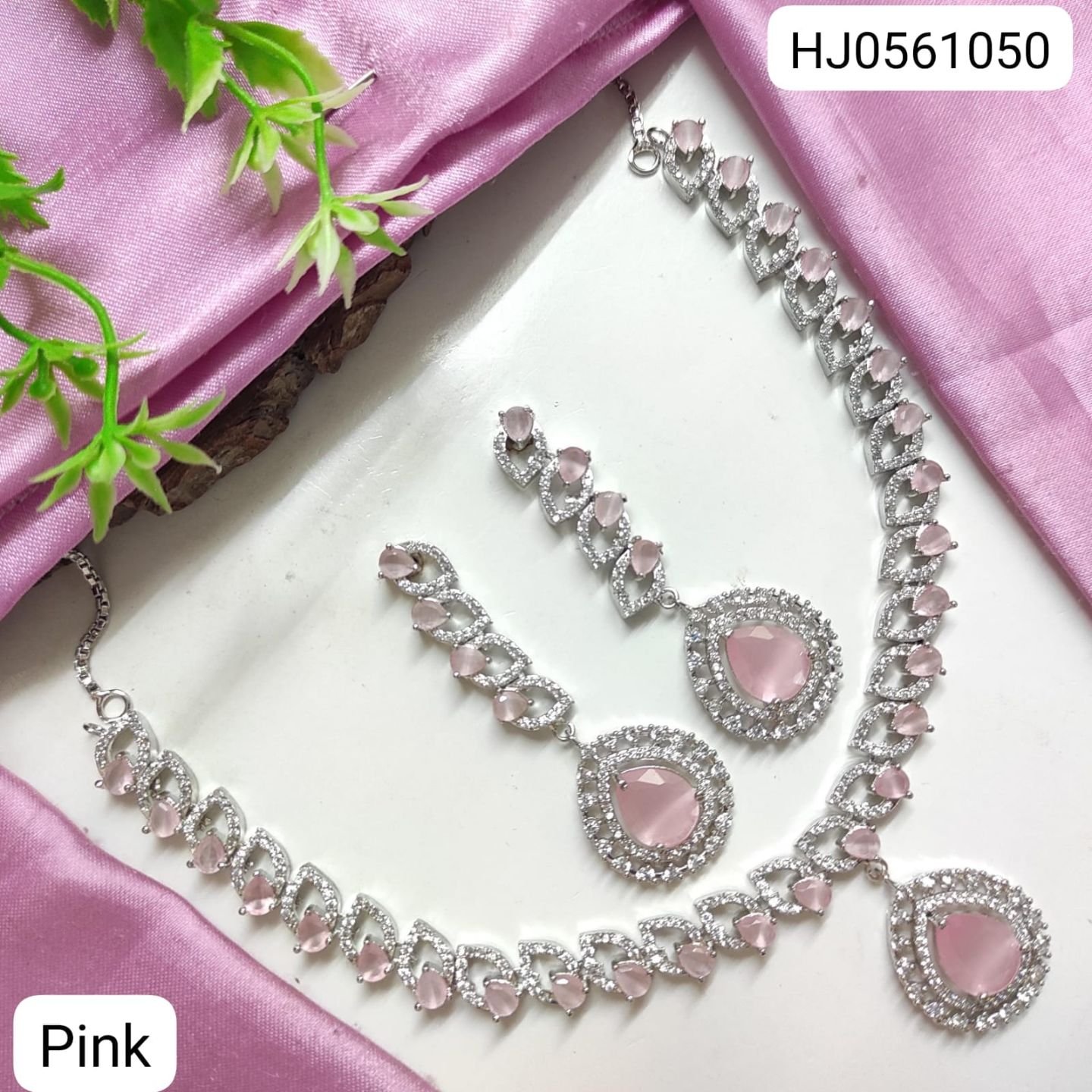 CZ Necklace Set
