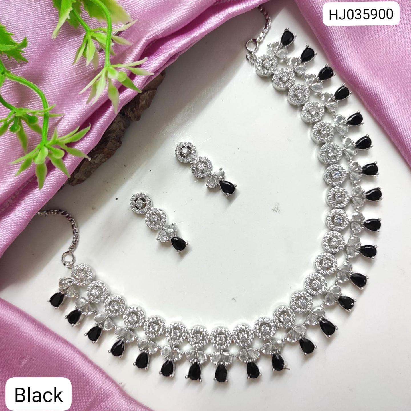 CZ Necklace Set