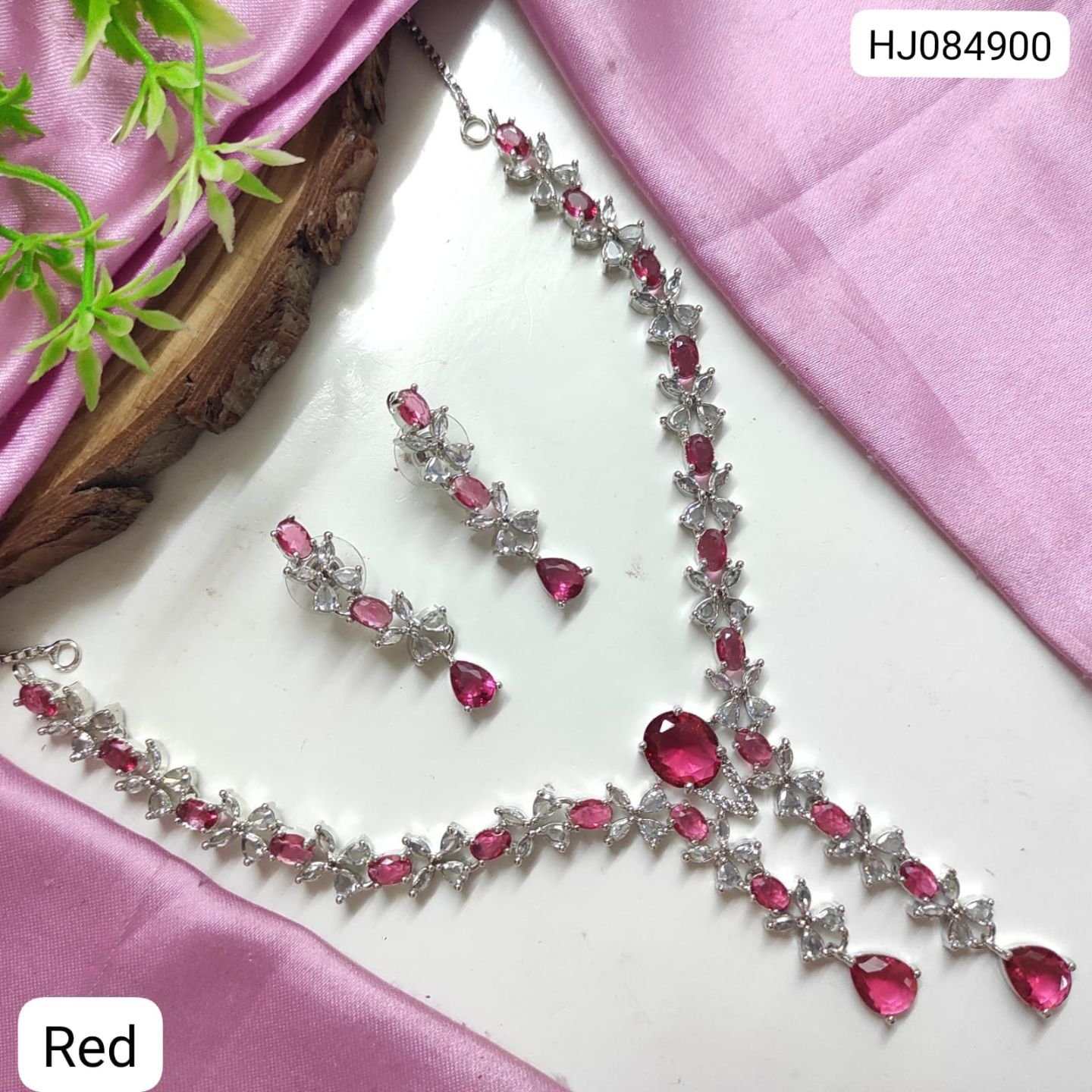 CZ Necklace Set