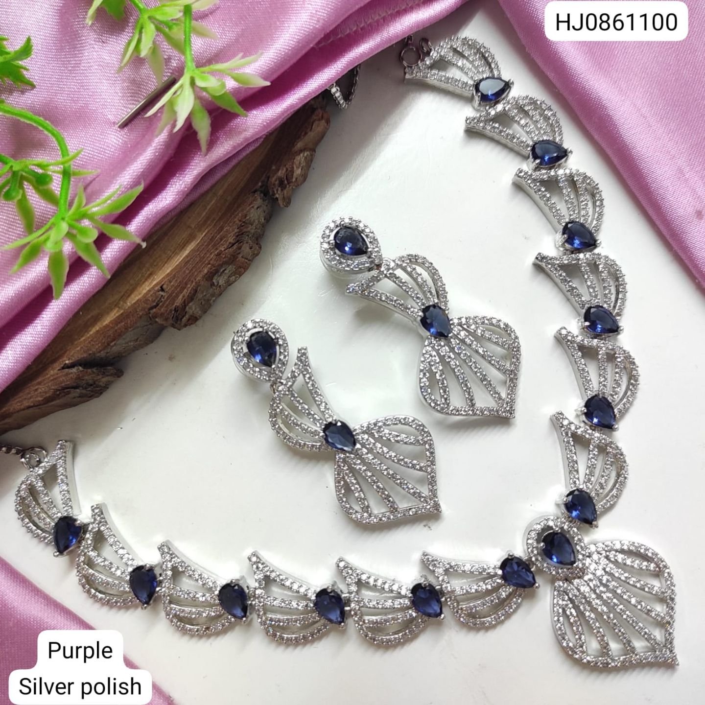 CZ Necklace Set