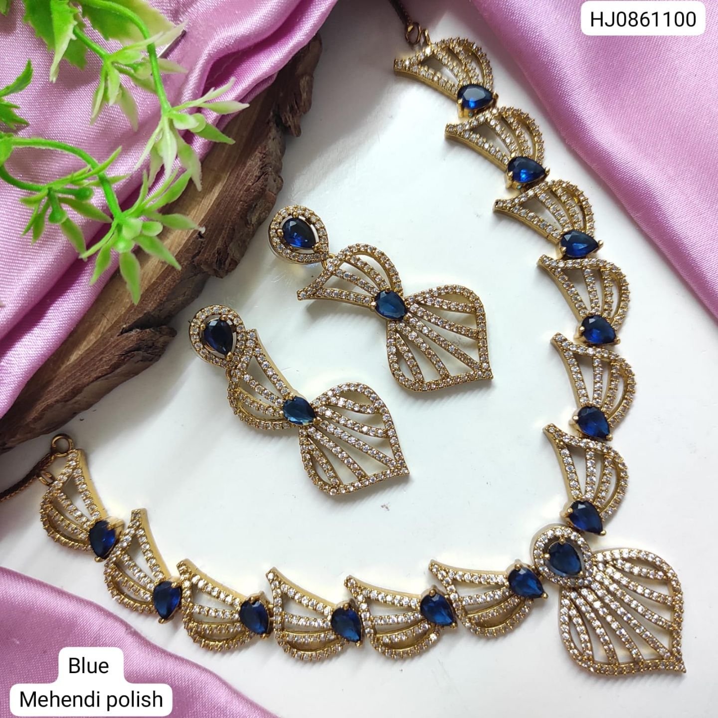 CZ Necklace Set