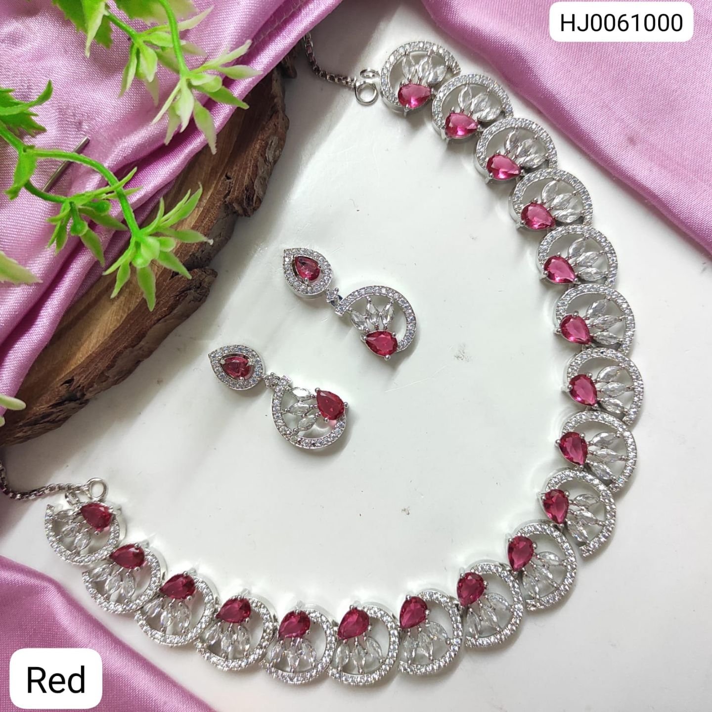 CZ Necklace Set