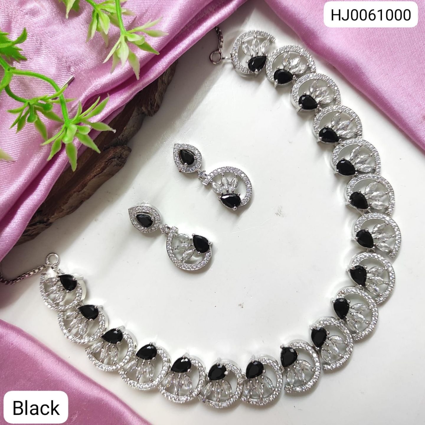 CZ Necklace Set