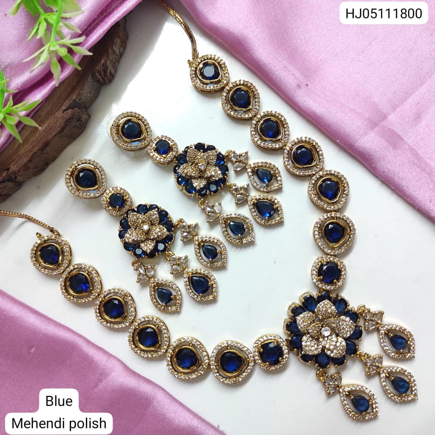 CZ Necklace Set