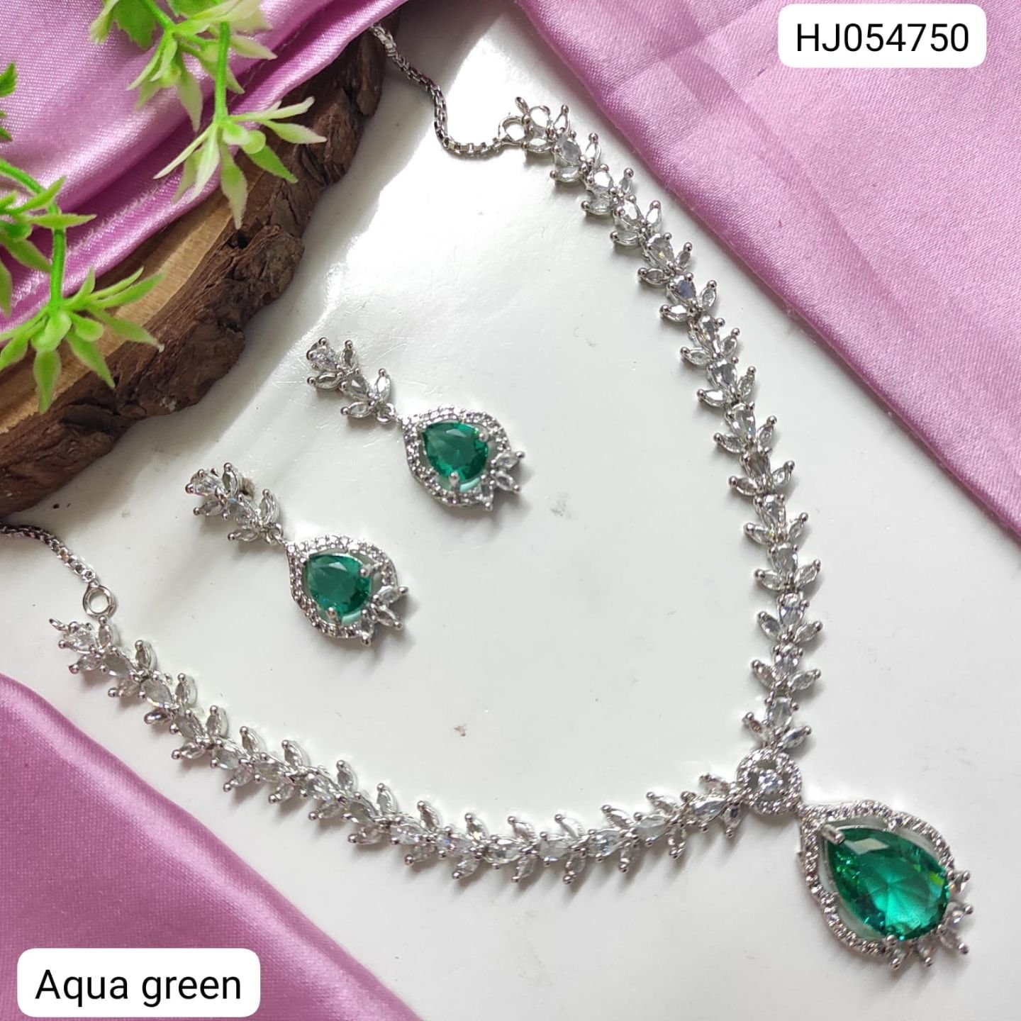 CZ Necklace Set
