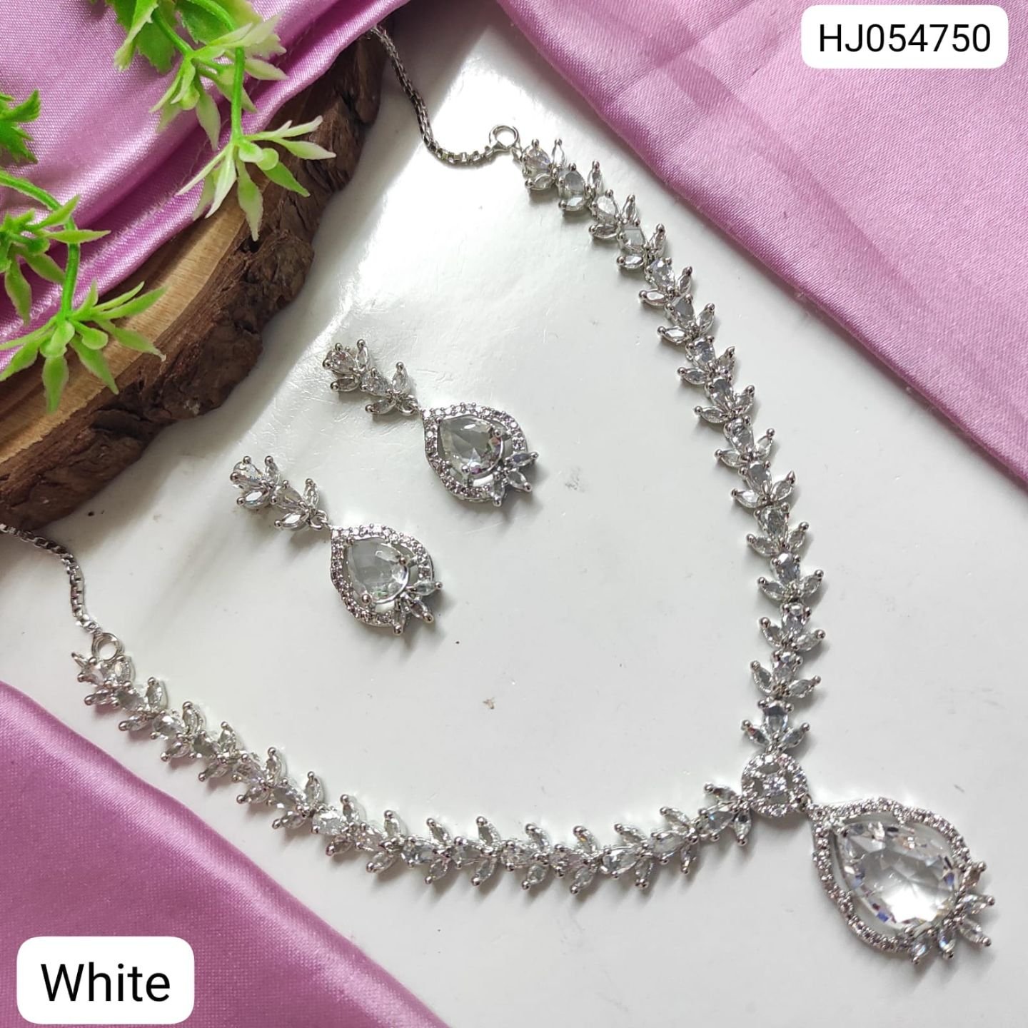CZ Necklace Set