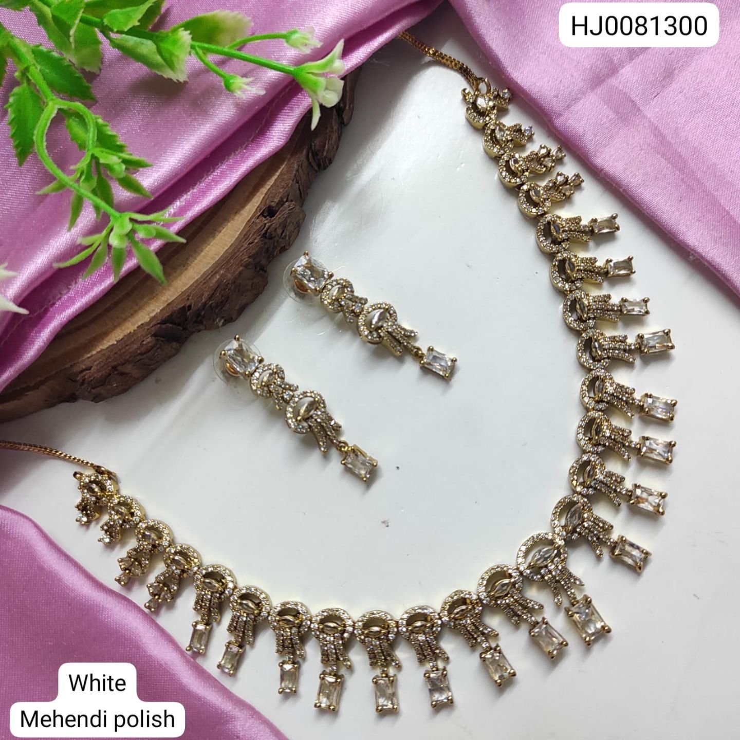CZ Necklace Set