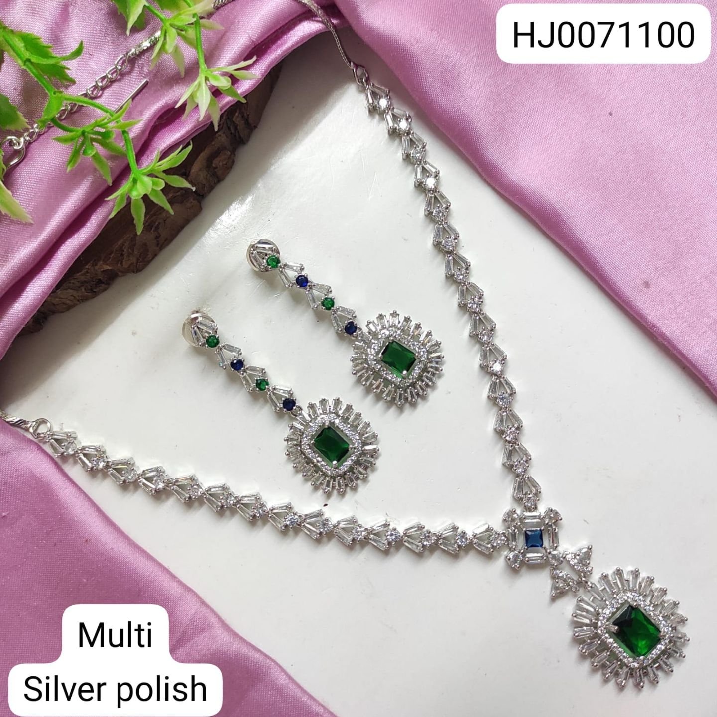 CZ Necklace Set