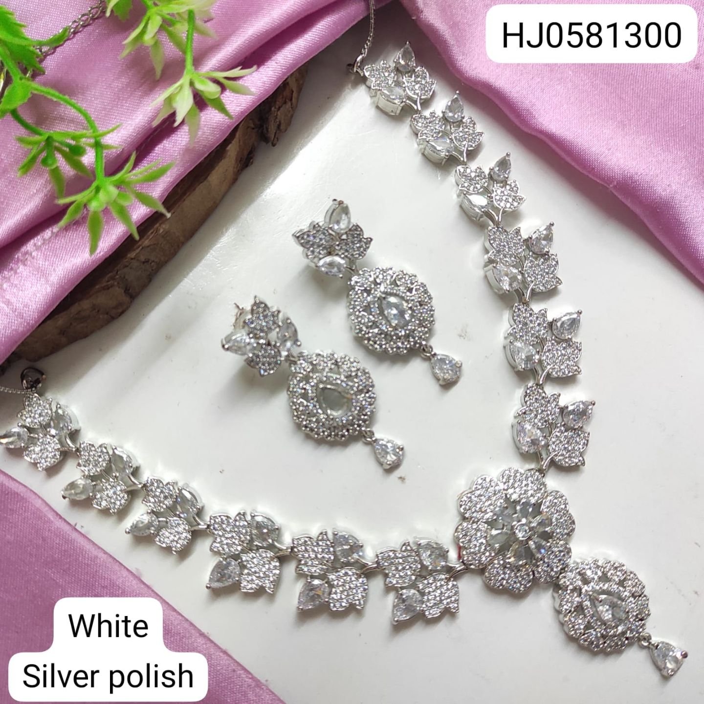 CZ Necklace Set