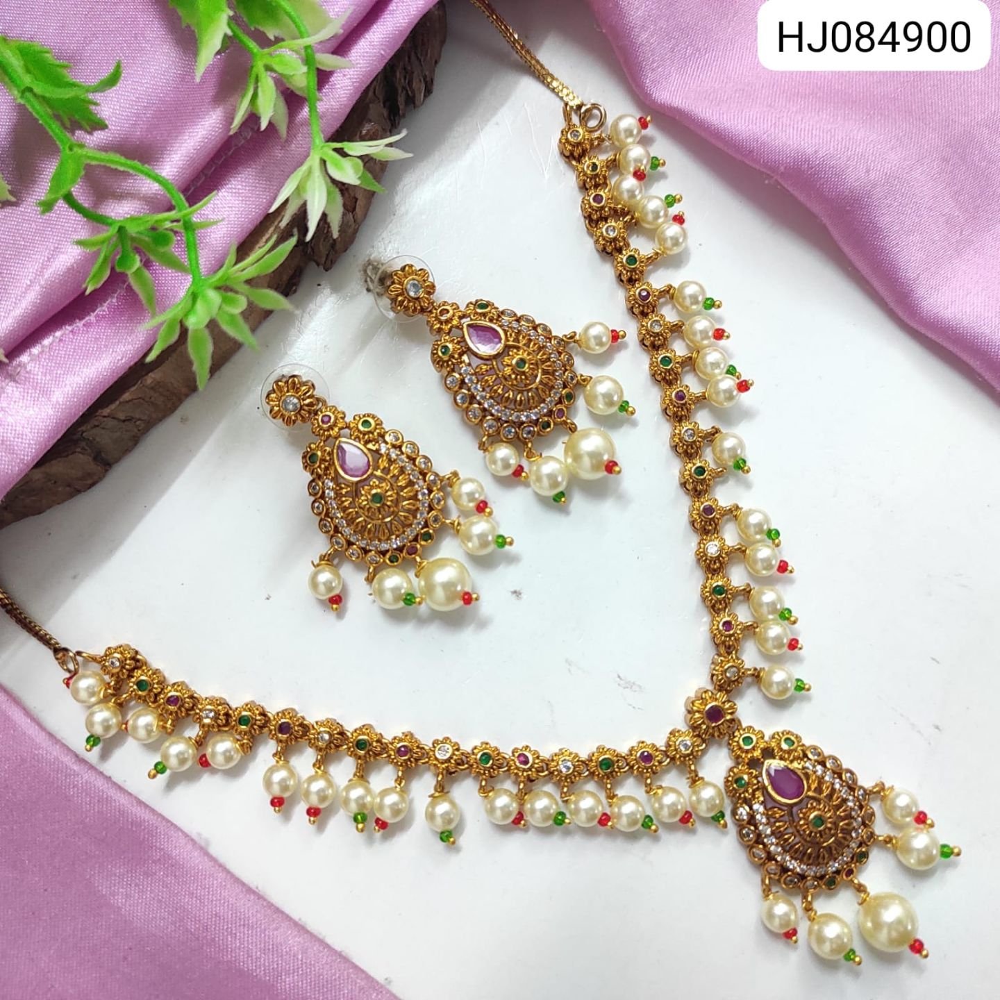 CZ Necklace Set