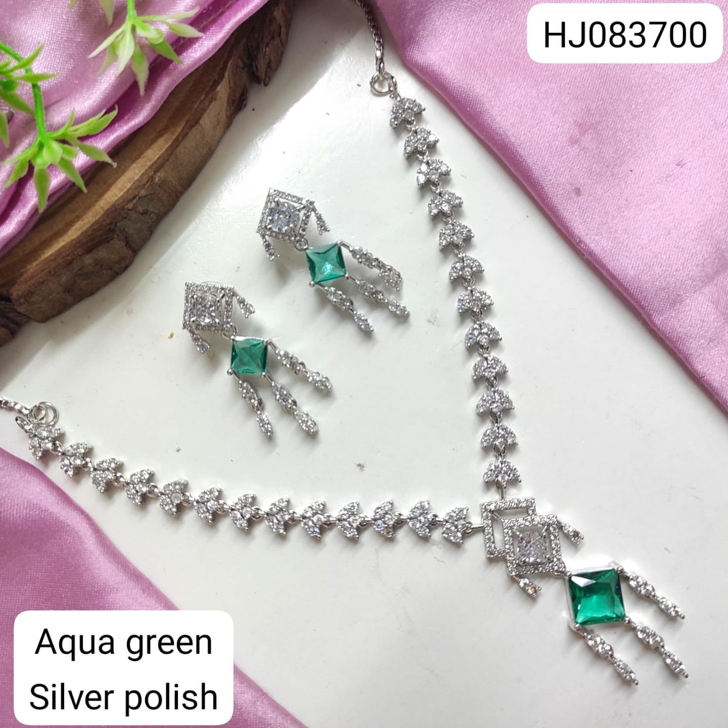 CZ Necklace Set