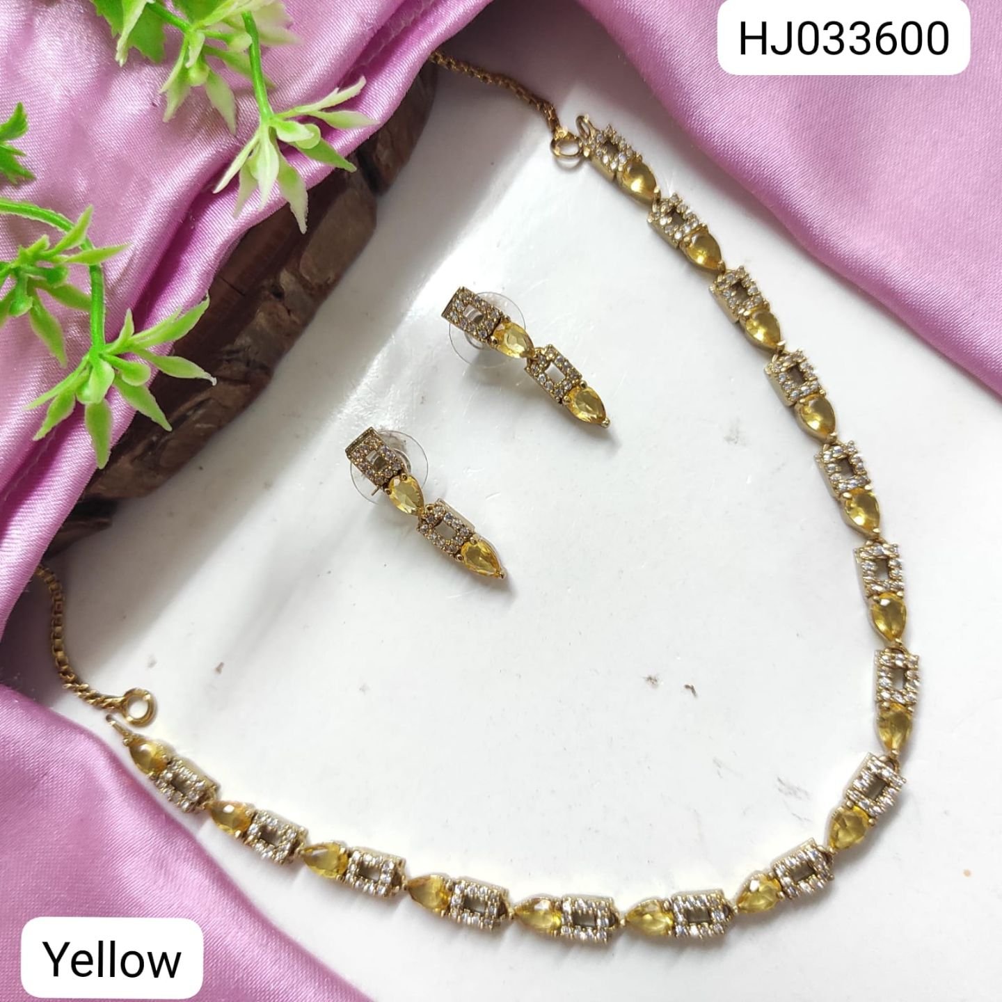 CZ Necklace Set