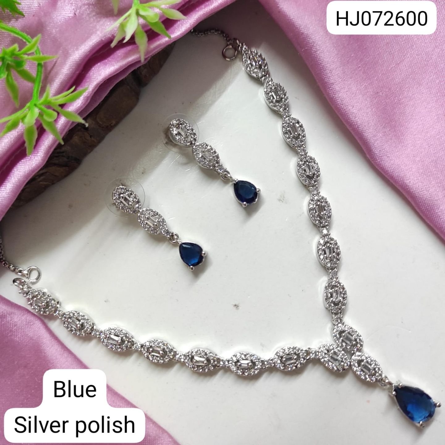 CZ Necklace Set
