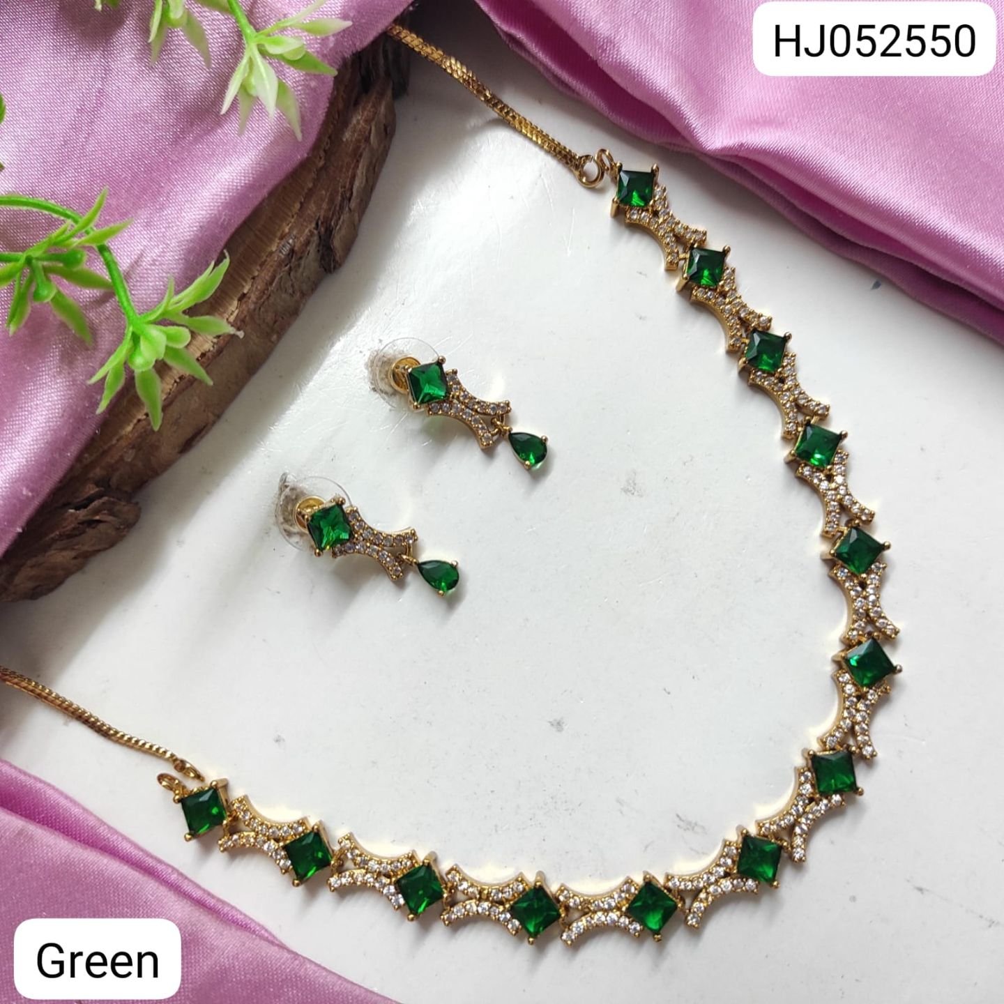 CZ Necklace Set