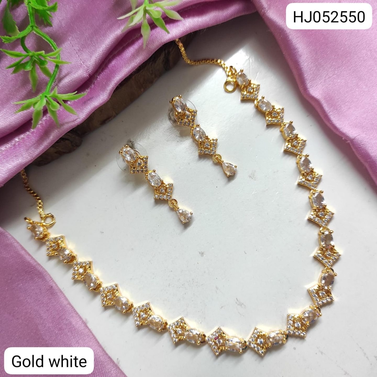 CZ Necklace Set