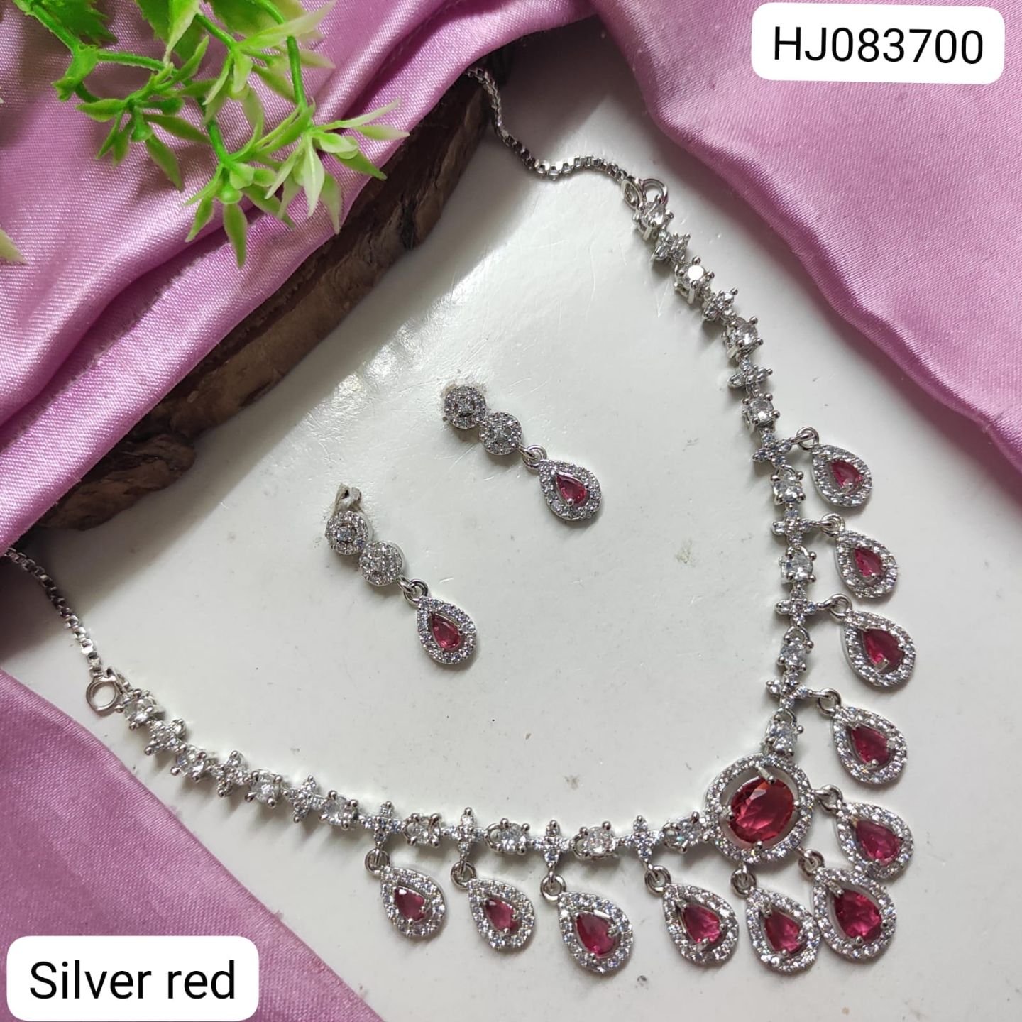 CZ Necklace Set
