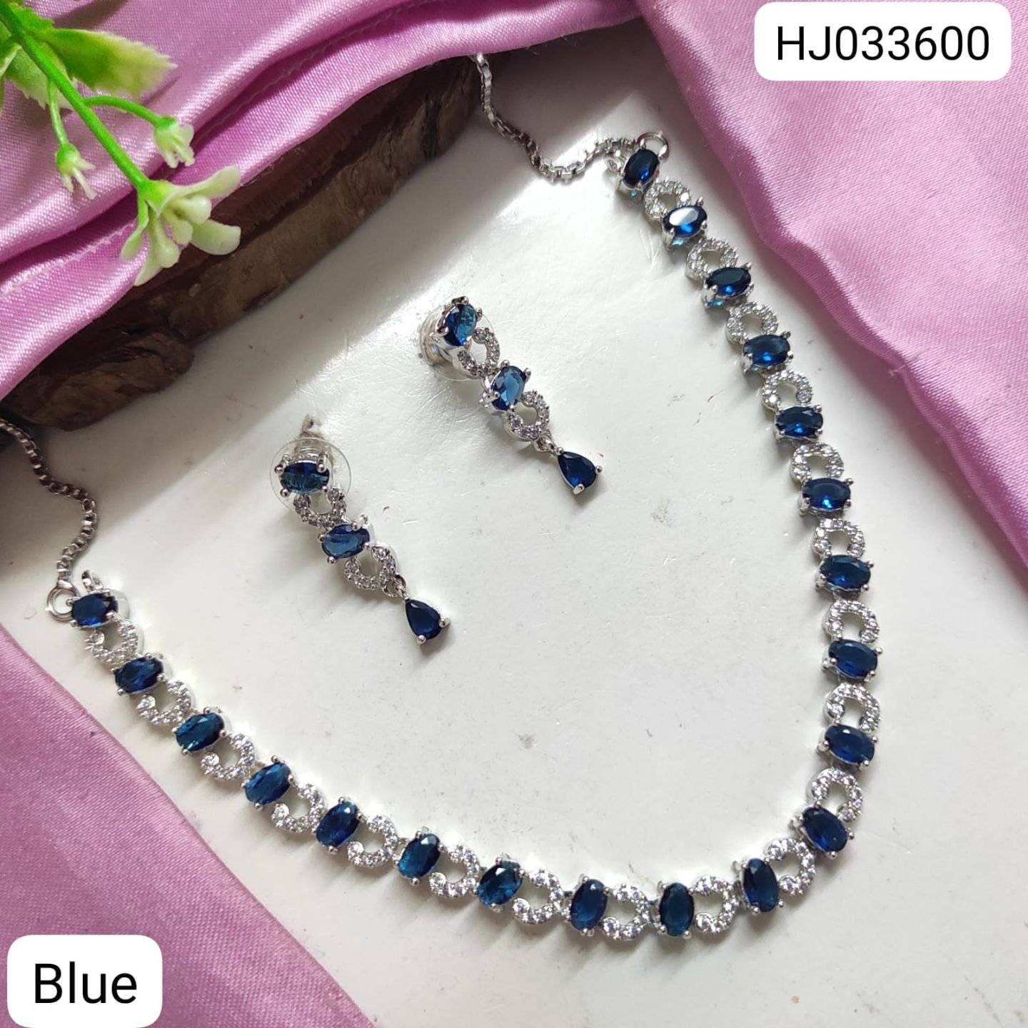 CZ Necklace Set
