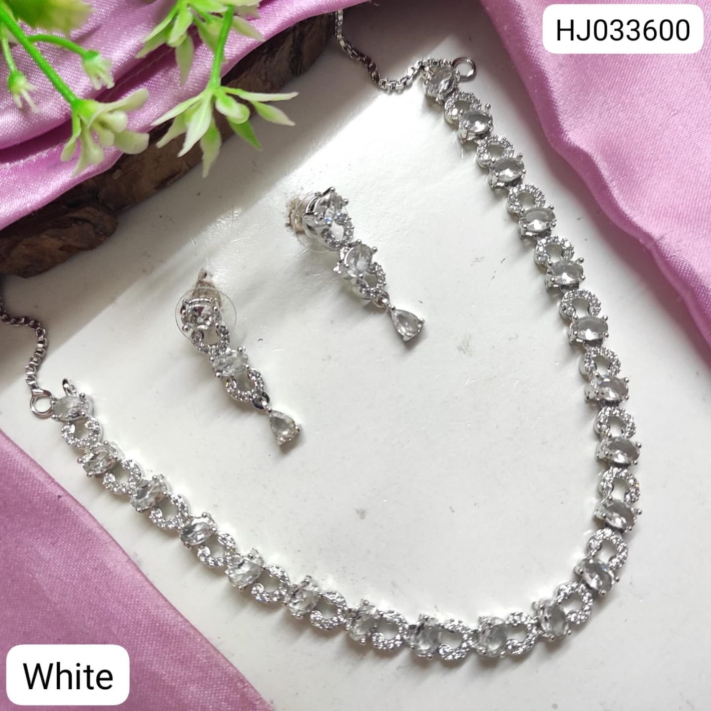 CZ Necklace Set