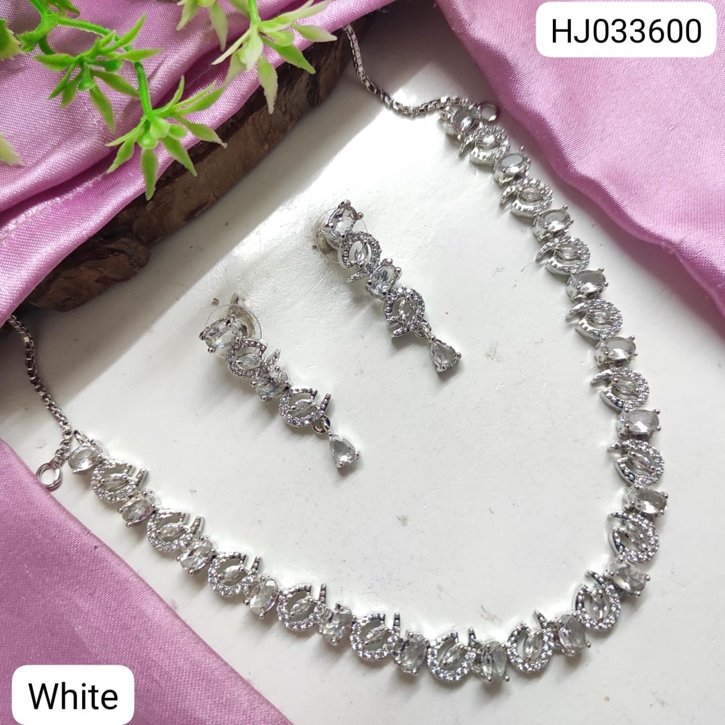 CZ Necklace Set