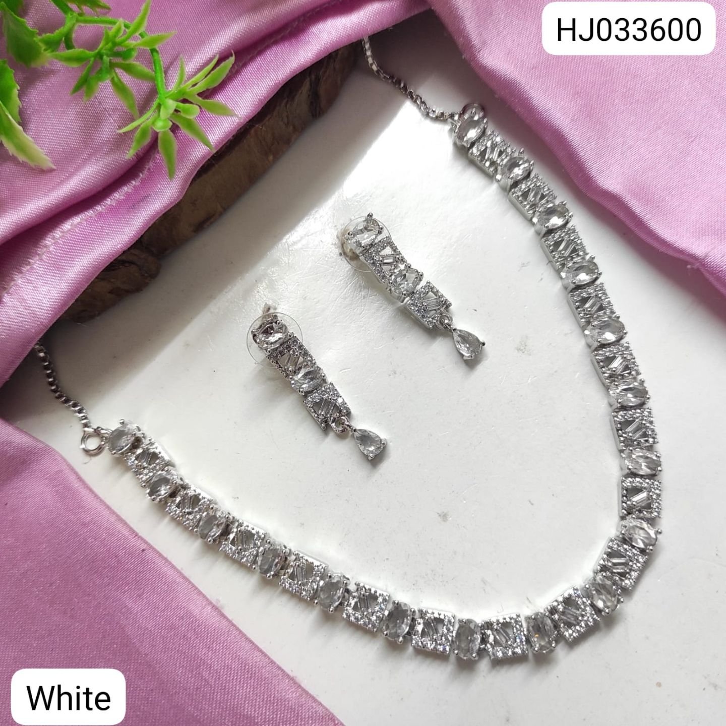 CZ Necklace Set
