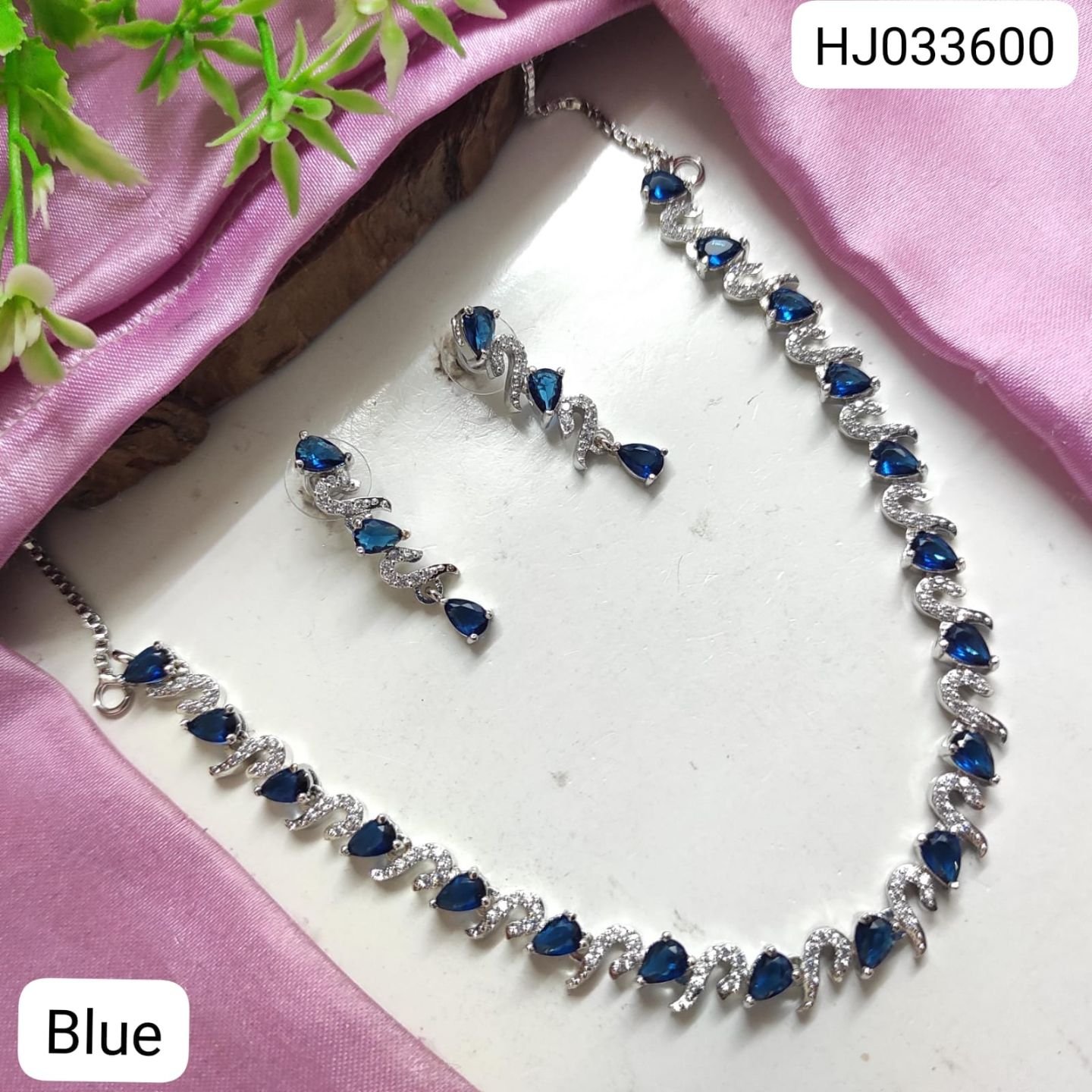 CZ Necklace Set
