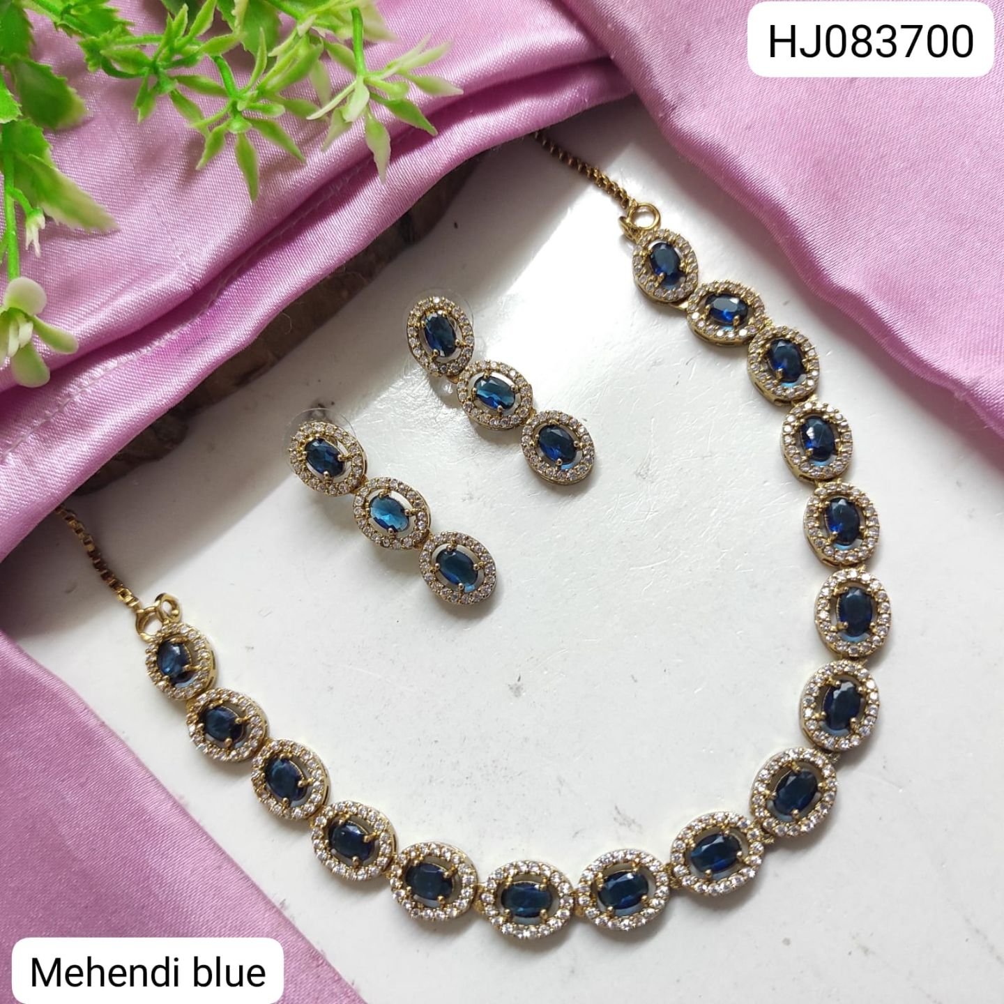 CZ Necklace Set