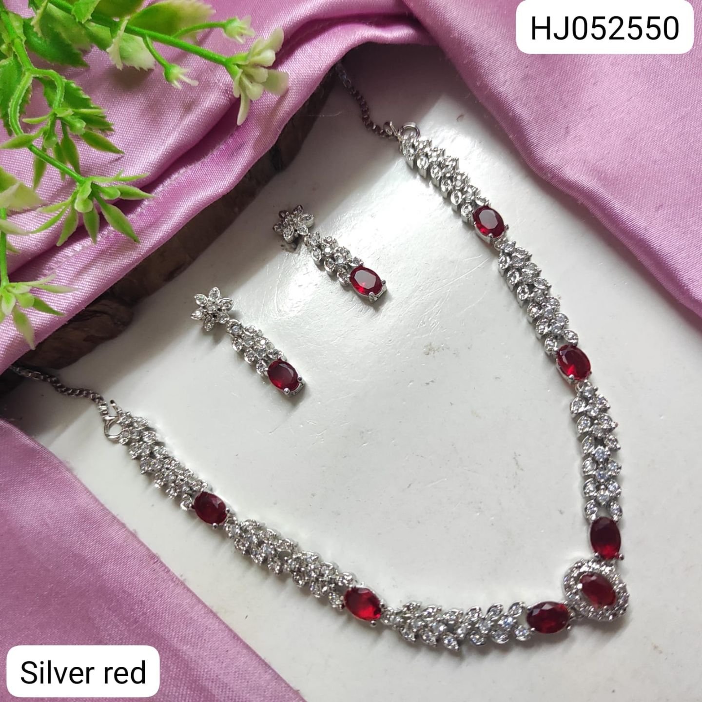 CZ Necklace Set