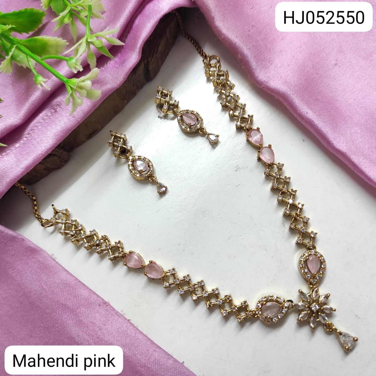 CZ Necklace Set