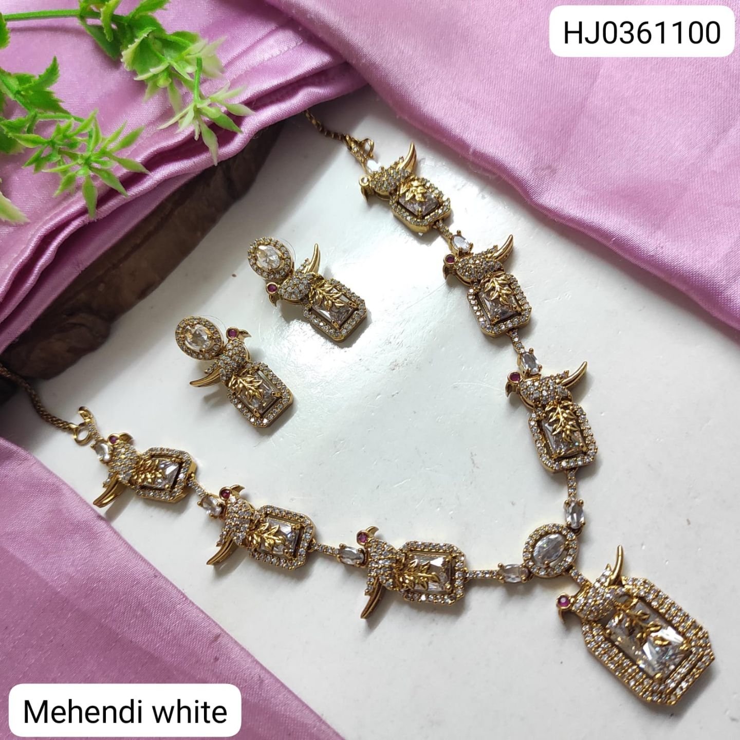 CZ Necklace Set